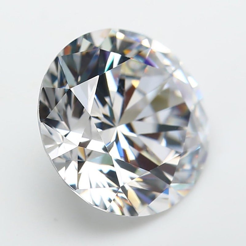 Ningxun Size 3.25-15mm Cubic Zirconia Stones Round Brilliant 5A White Color 5mm CZ Loose Gemstones Synthetic For Ring,Pendant Jewelry Making - Image 4